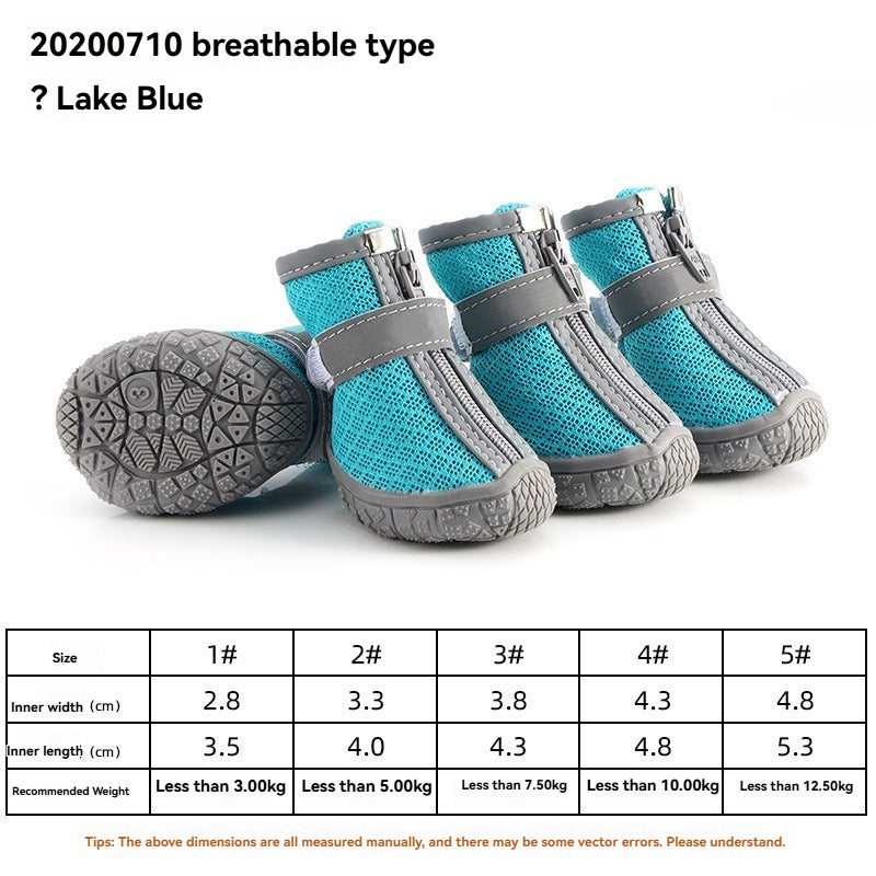 Chaussures antidérapantes et résistantes pour animaux