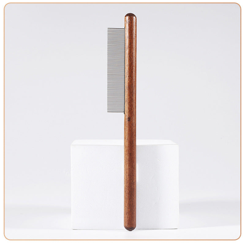 Peigne en bois massif pour animaux