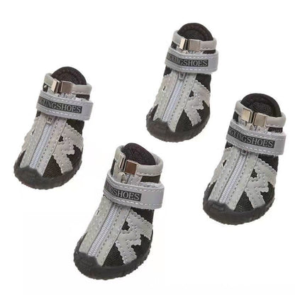 Chaussures respirantes en mesh pour chiots et petits chiens