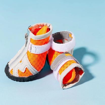 Chaussures respirantes en mesh pour chiots et petits chiens
