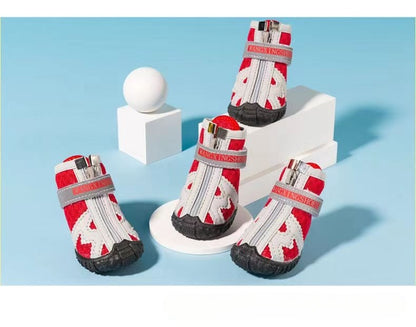 Chaussures respirantes en mesh pour chiots et petits chiens