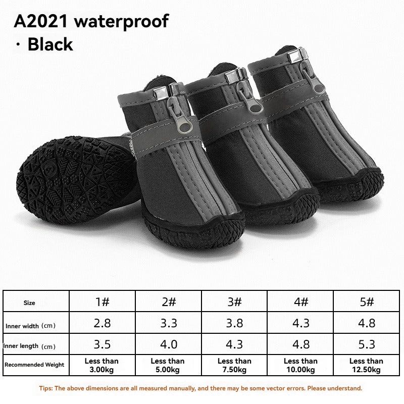Chaussures antidérapantes et résistantes pour animaux