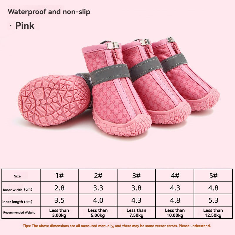 Chaussures antidérapantes et résistantes pour animaux