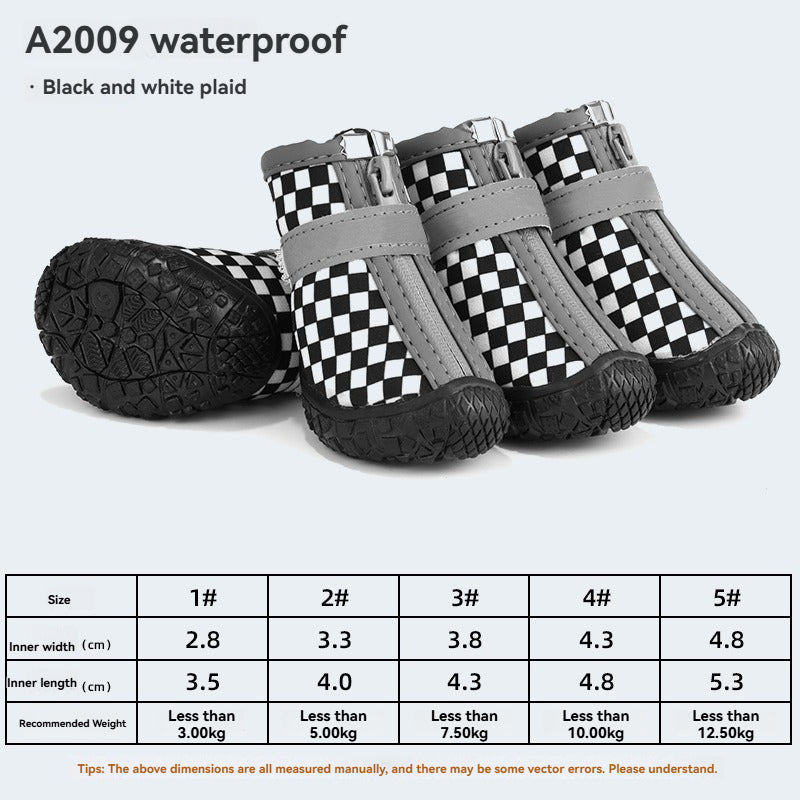 Chaussures antidérapantes et résistantes pour animaux