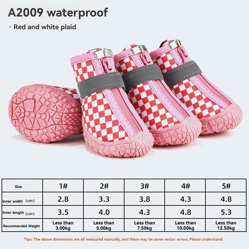 Chaussures antidérapantes et résistantes pour animaux