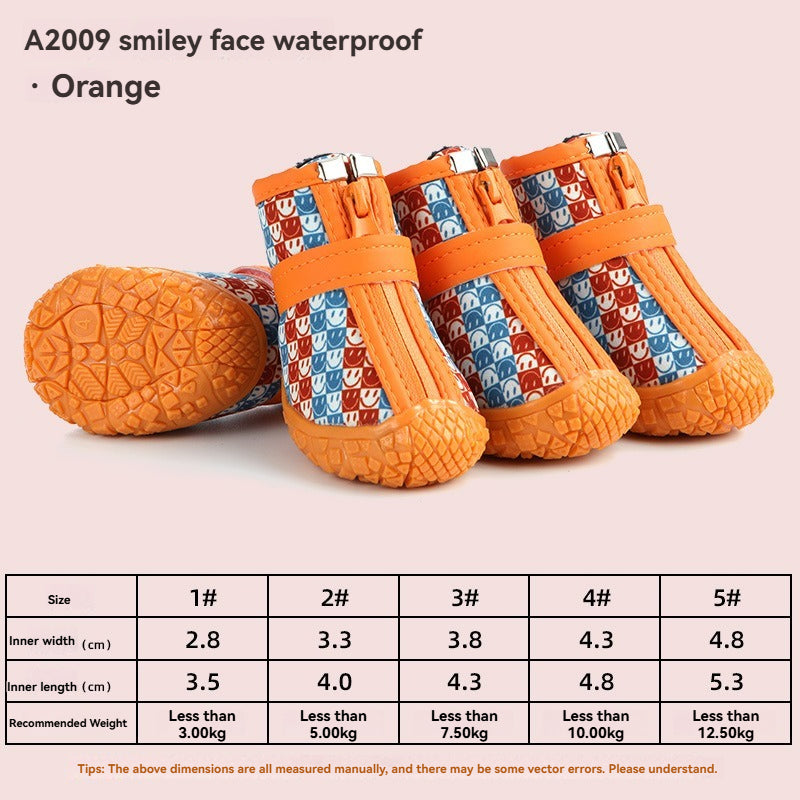 Chaussures antidérapantes et résistantes pour animaux