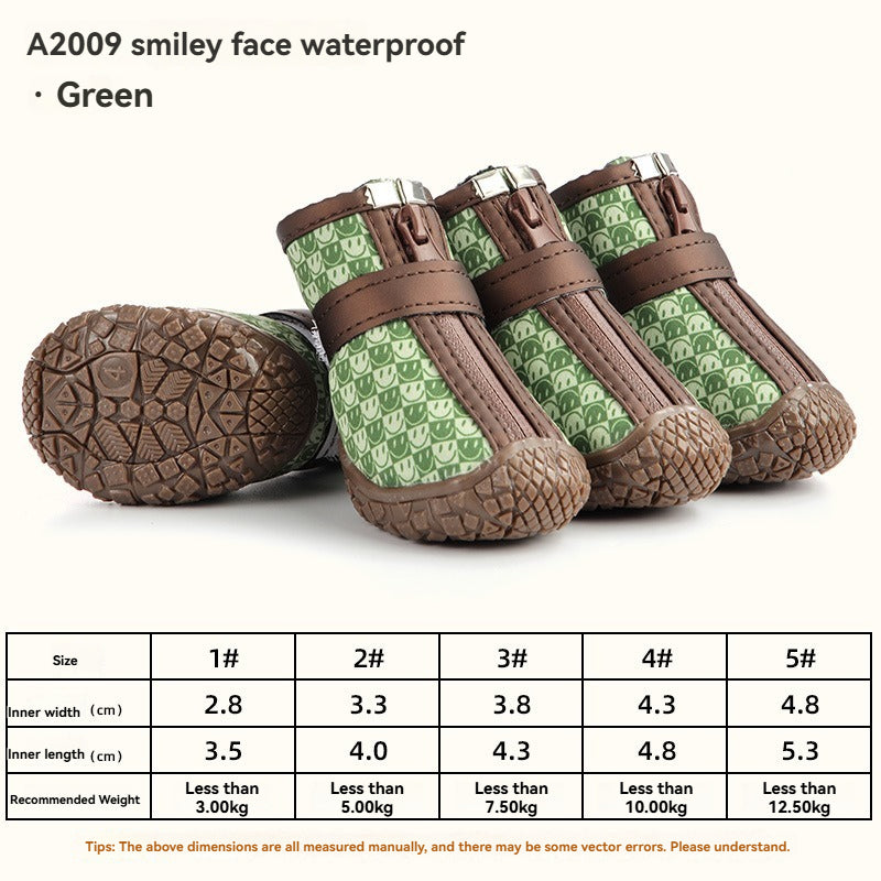 Chaussures antidérapantes et résistantes pour animaux