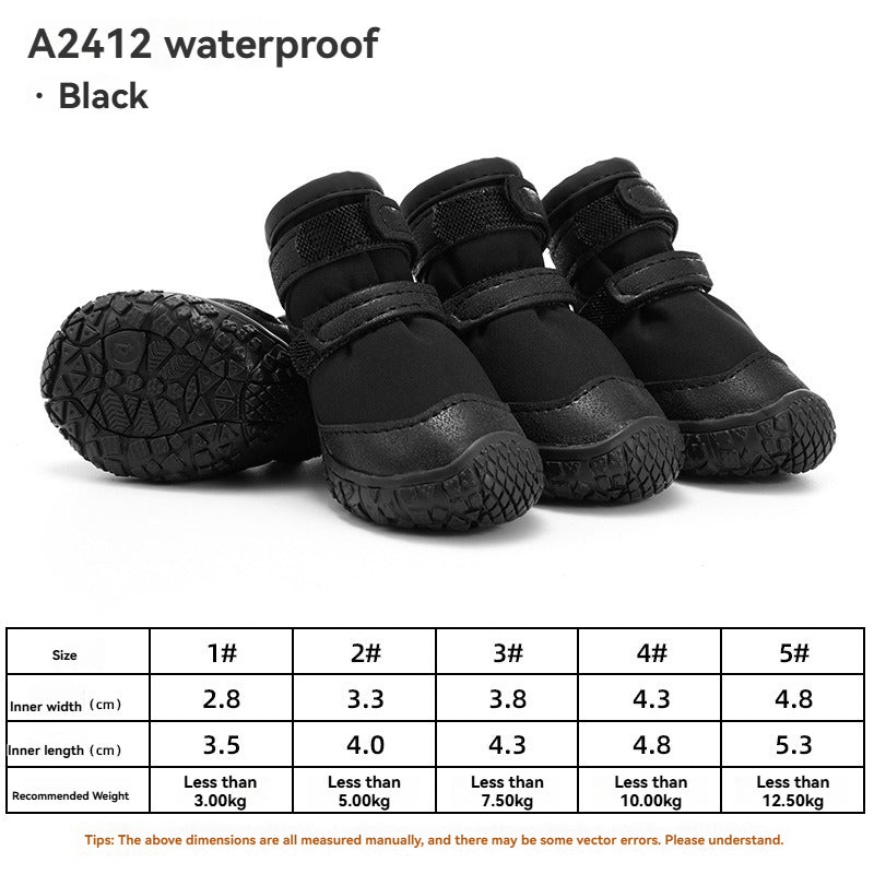 Chaussures antidérapantes et résistantes pour animaux