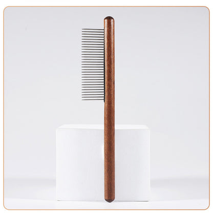 Peigne en bois massif pour animaux