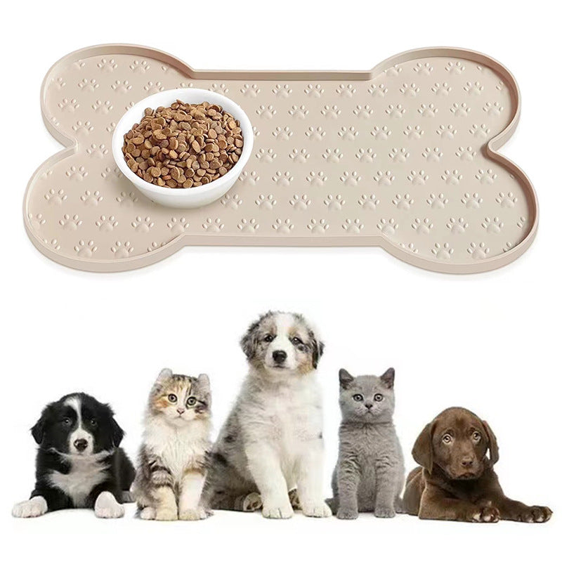 Tapis de repas en silicone pour animaux