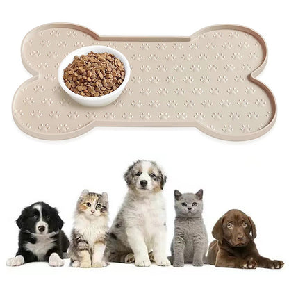 Tapis de repas en silicone pour animaux