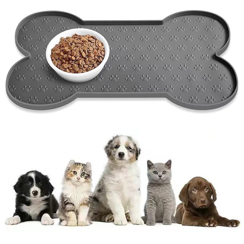 Tapis de repas en silicone pour animaux