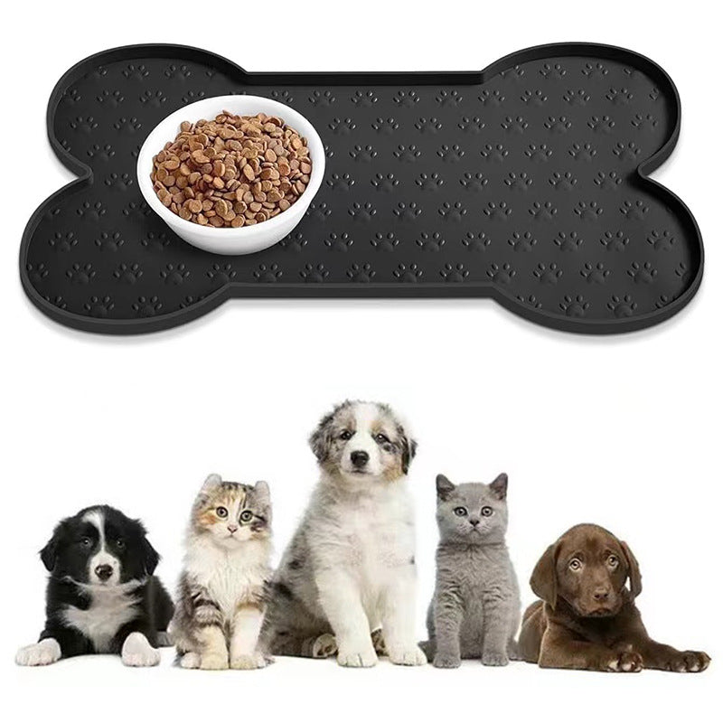 Tapis de repas en silicone pour animaux