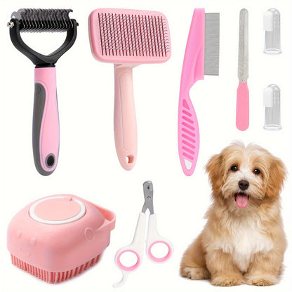 Set de 8 outils de beauté pour animaux