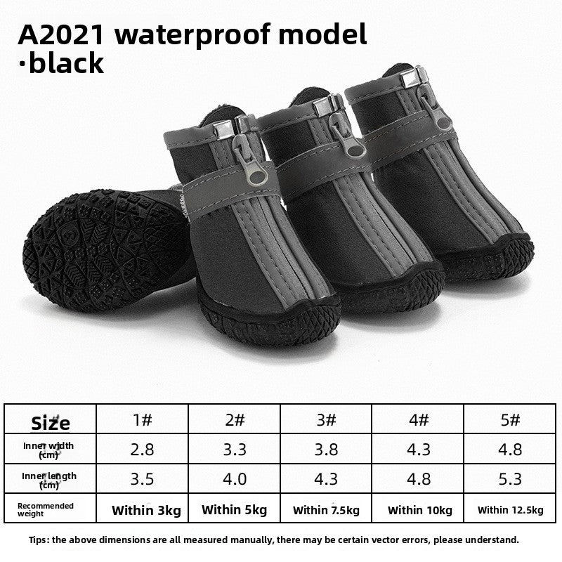 Chaussures pour chiens respirantes, antidérapantes et résistantes