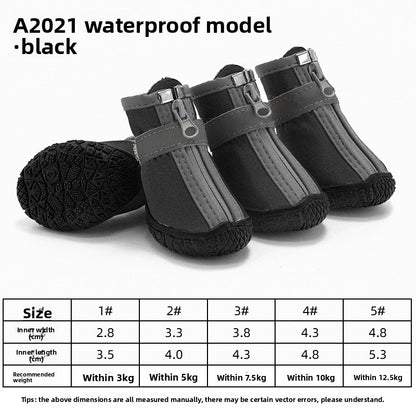 Chaussures pour chiens respirantes, antidérapantes et résistantes