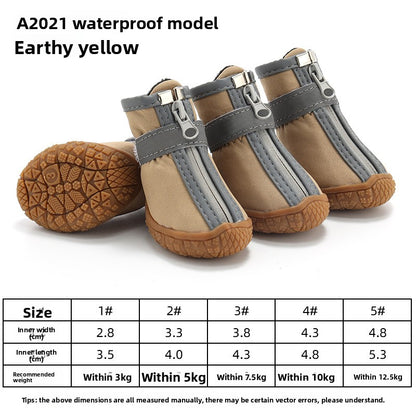 Chaussures pour chiens respirantes, antidérapantes et résistantes