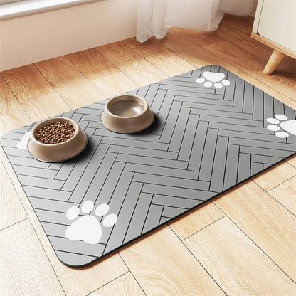 Tapis d’Alimentation pour Animaux en Boue de Diatomée